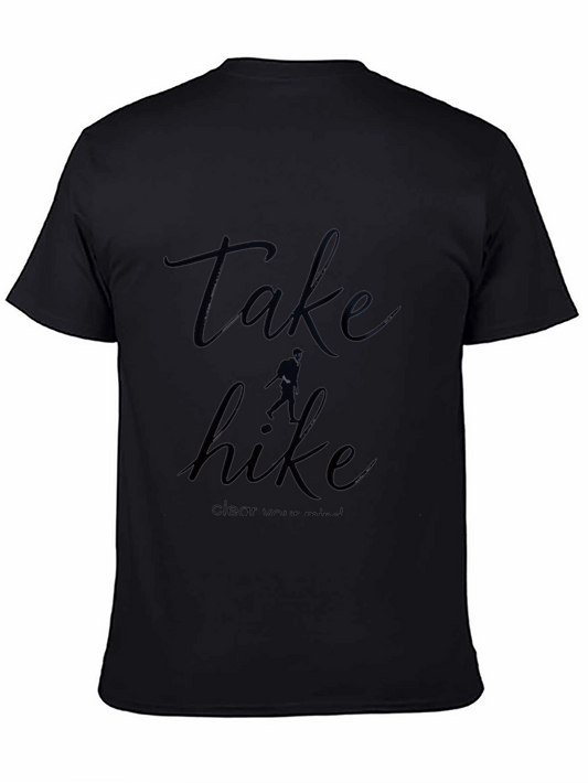Take A Hike T-Shirt - Clear Your Mind - Black