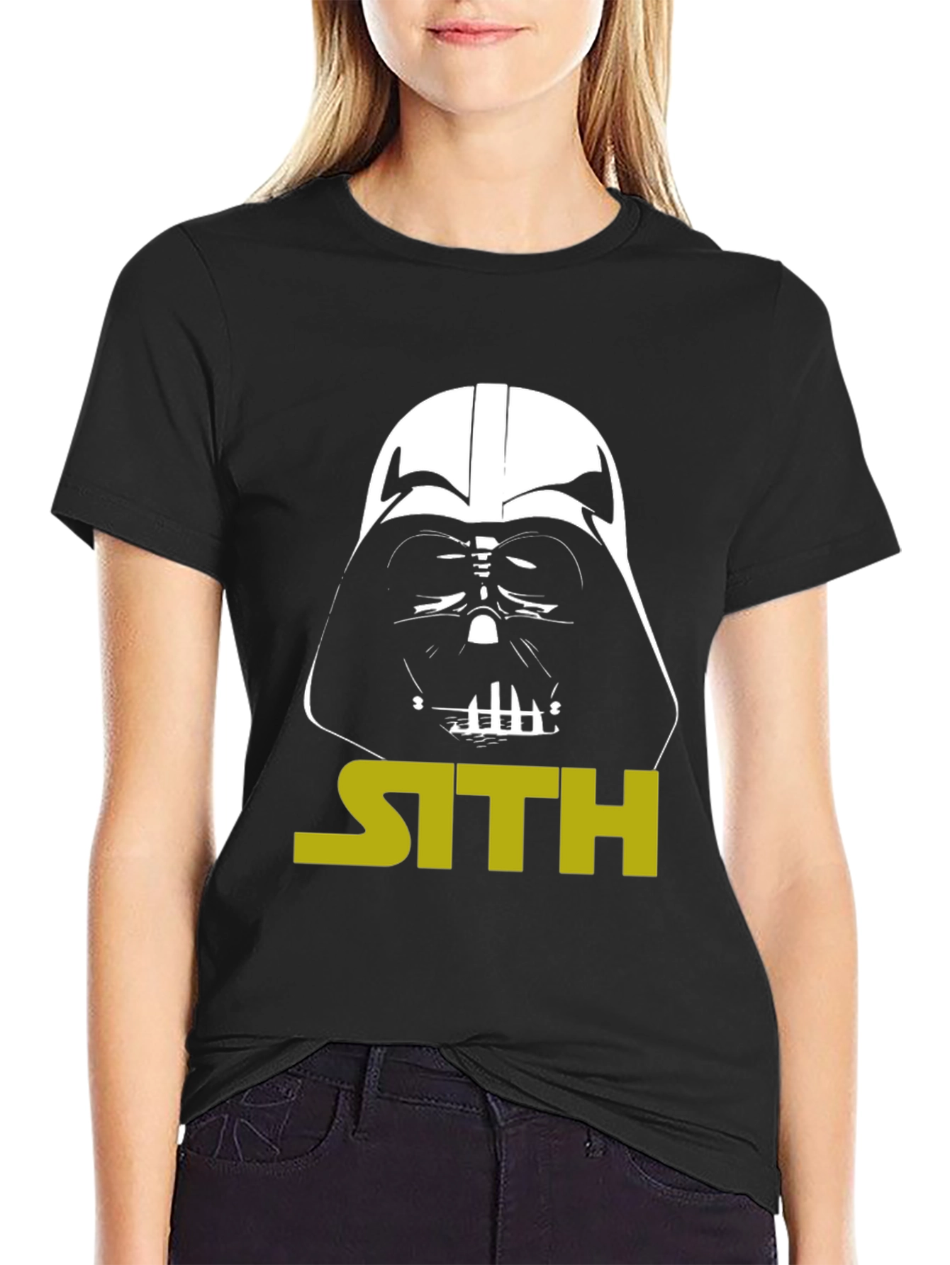 Darth Vader Sith Graphic T-Shirt - Black