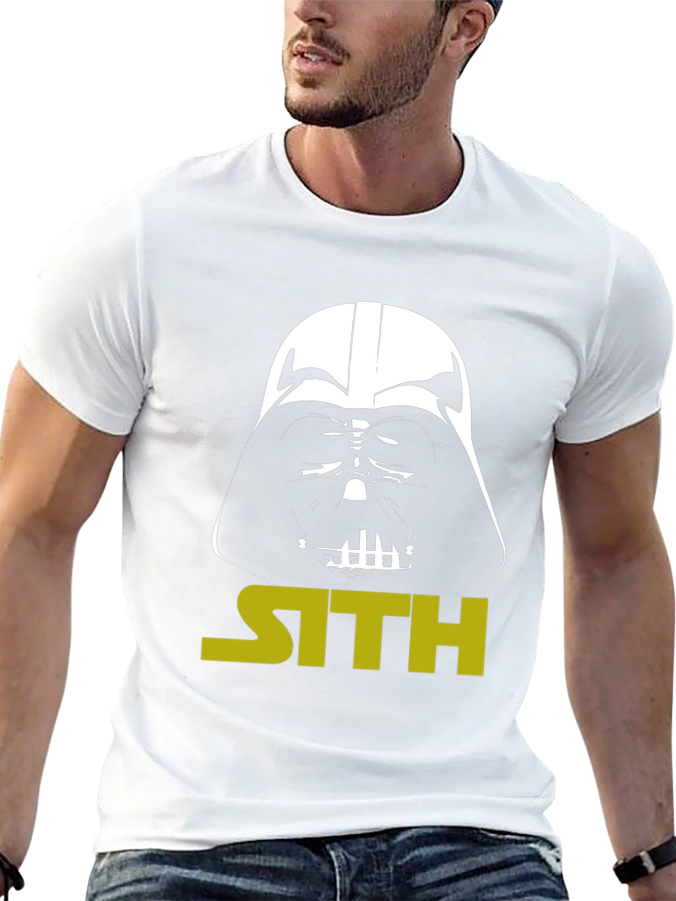 Darth Vader Sith Graphic T-Shirt - Black