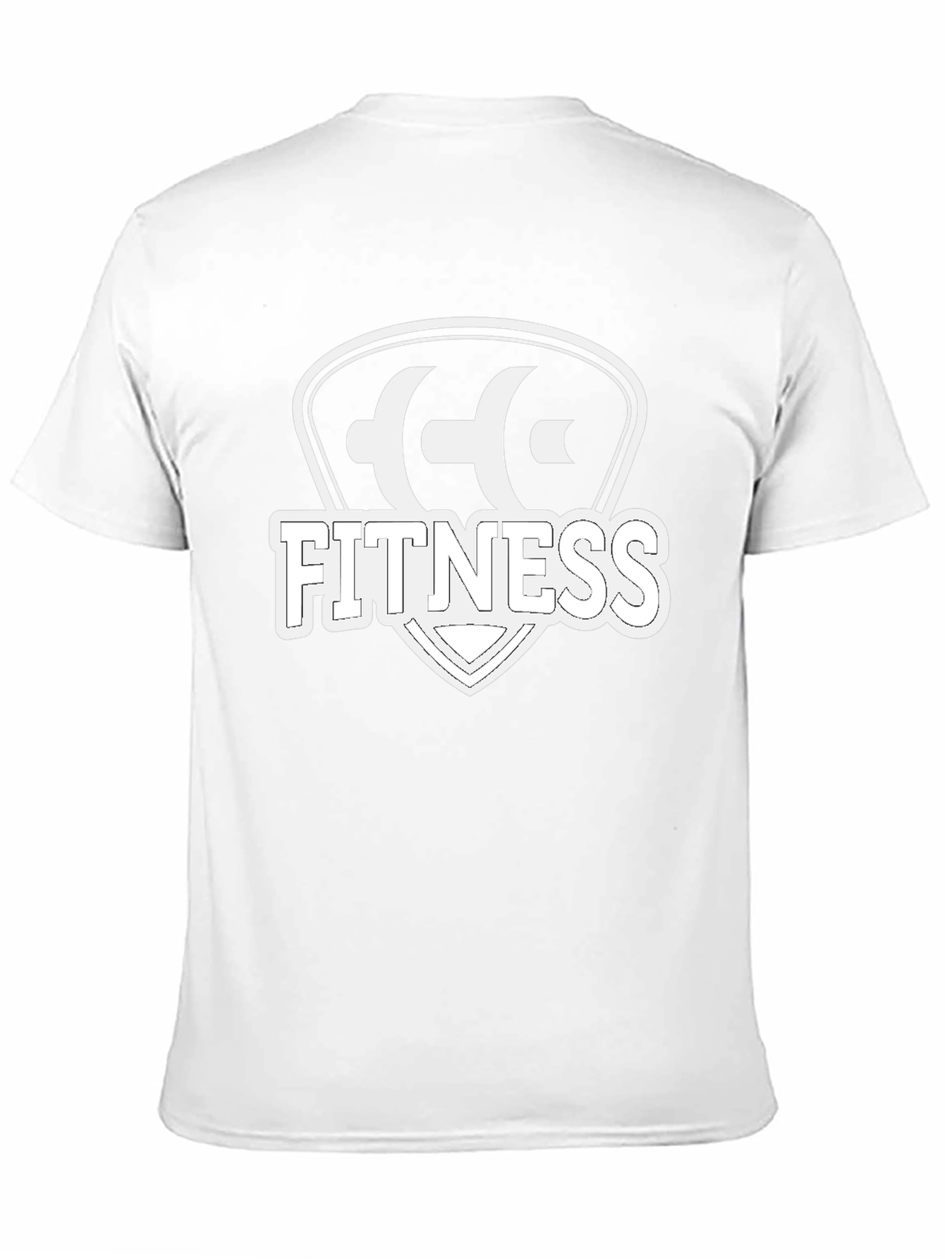 Fitness Shield T-Shirt - Black Gym Tee