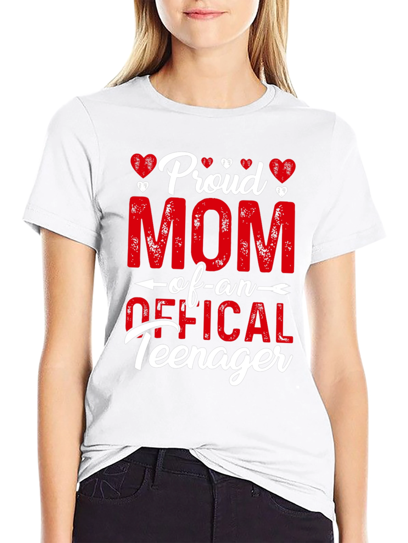 Proud Mom of an Official Teenager T-Shirt