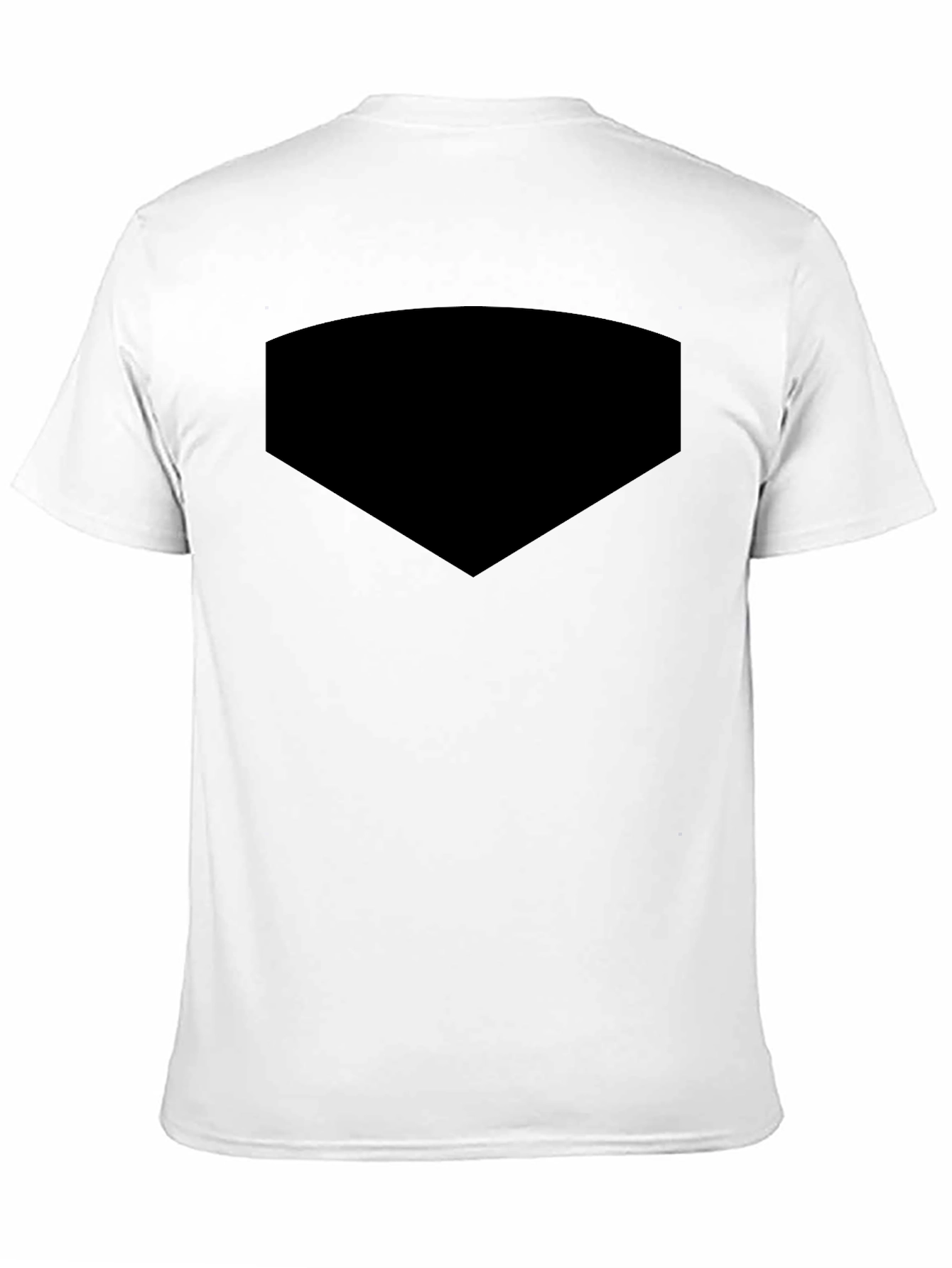 Black Geometric Graphic T-Shirt - Modern Casual Wear