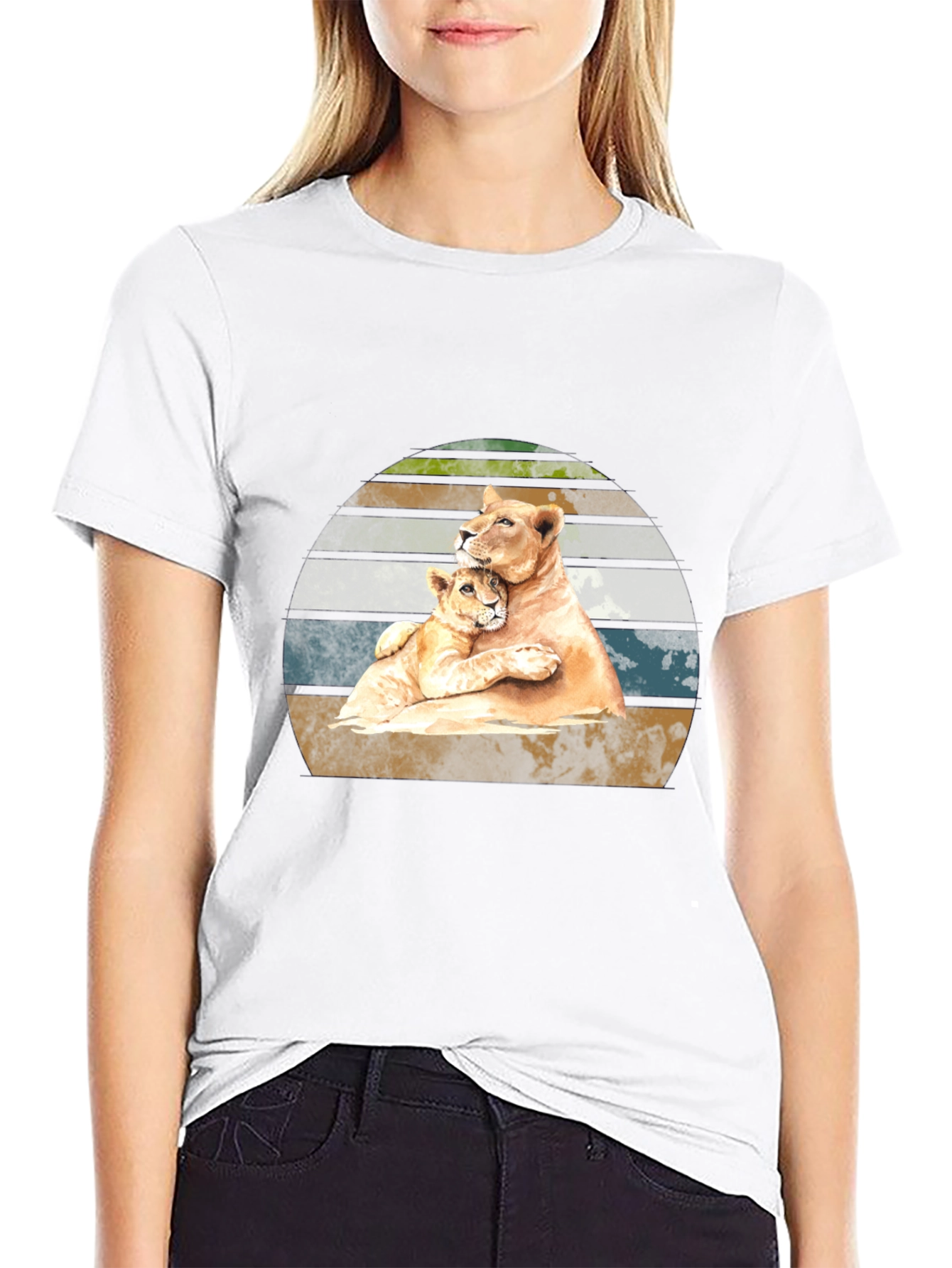 Lioness & Cub Graphic Tee