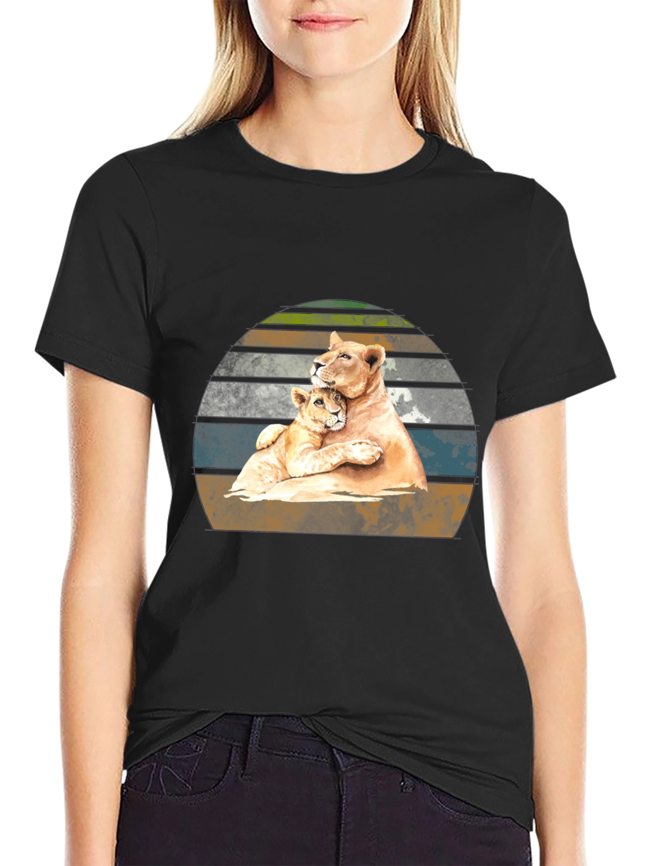 Lioness & Cub Graphic Tee