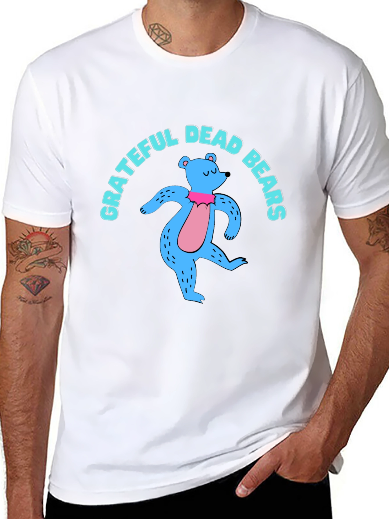Grateful Dead Bears Graphic T-Shirt