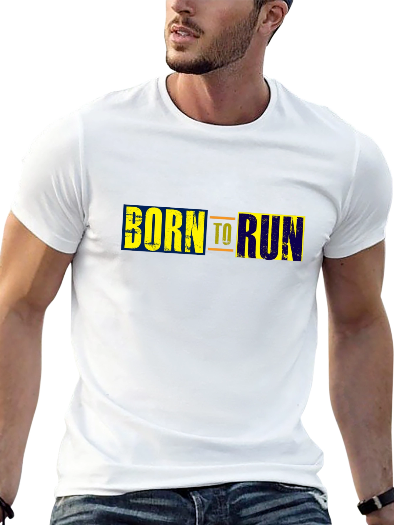 Born to Run Black T-Shirt