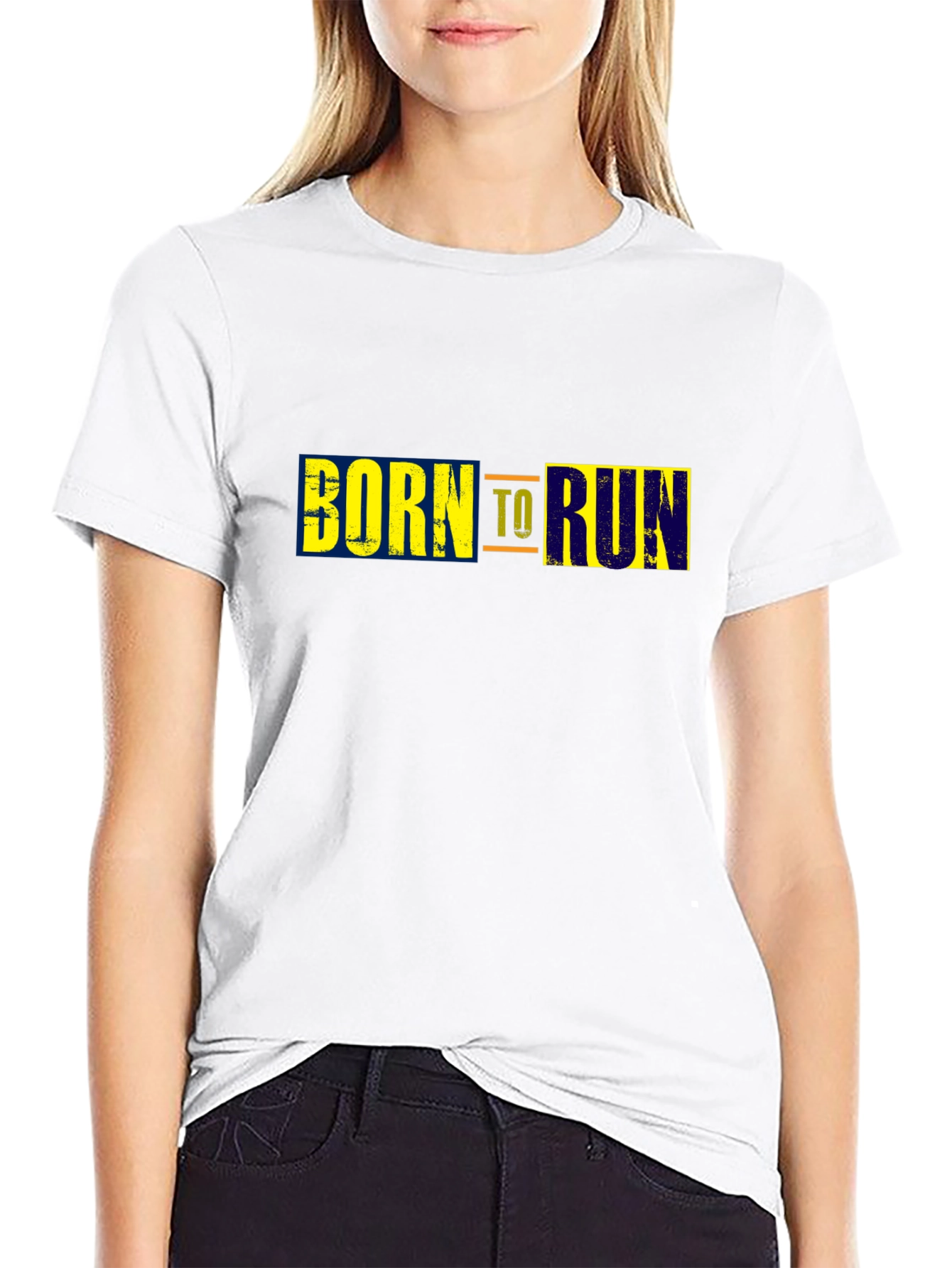Born to Run Black T-Shirt