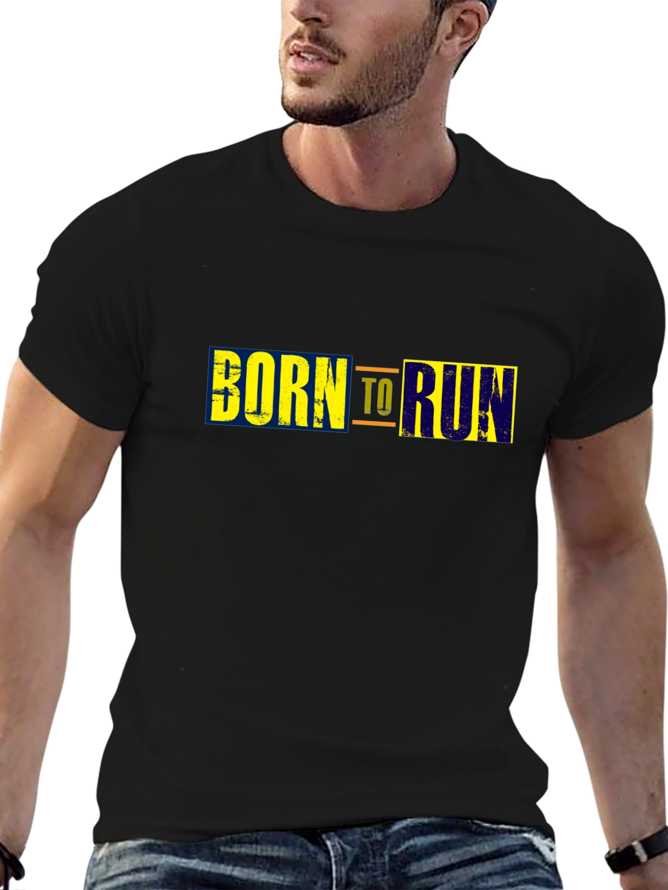 Born to Run Black T-Shirt