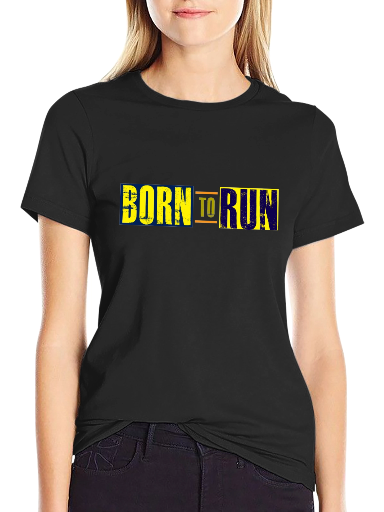 Born to Run Black T-Shirt