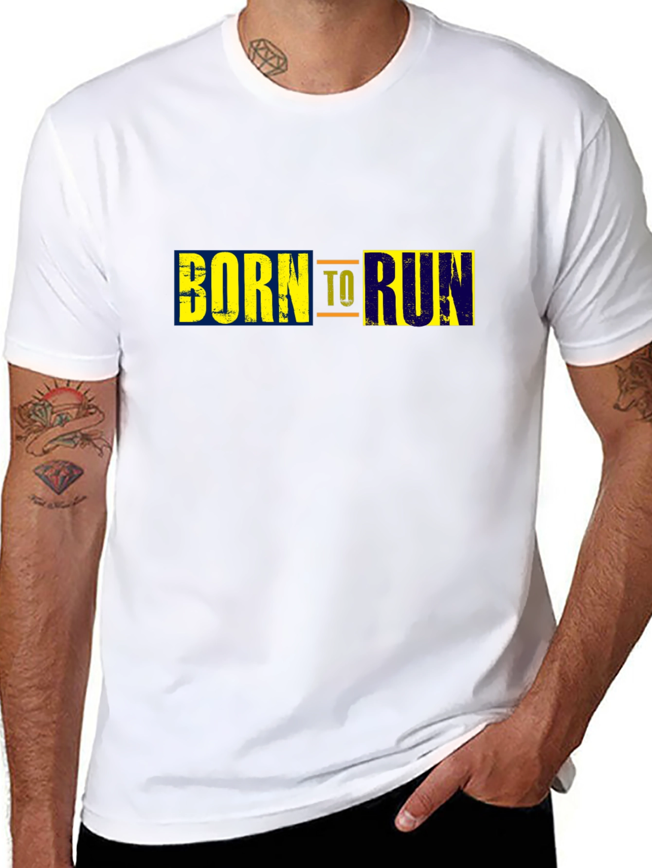 Born to Run Black T-Shirt