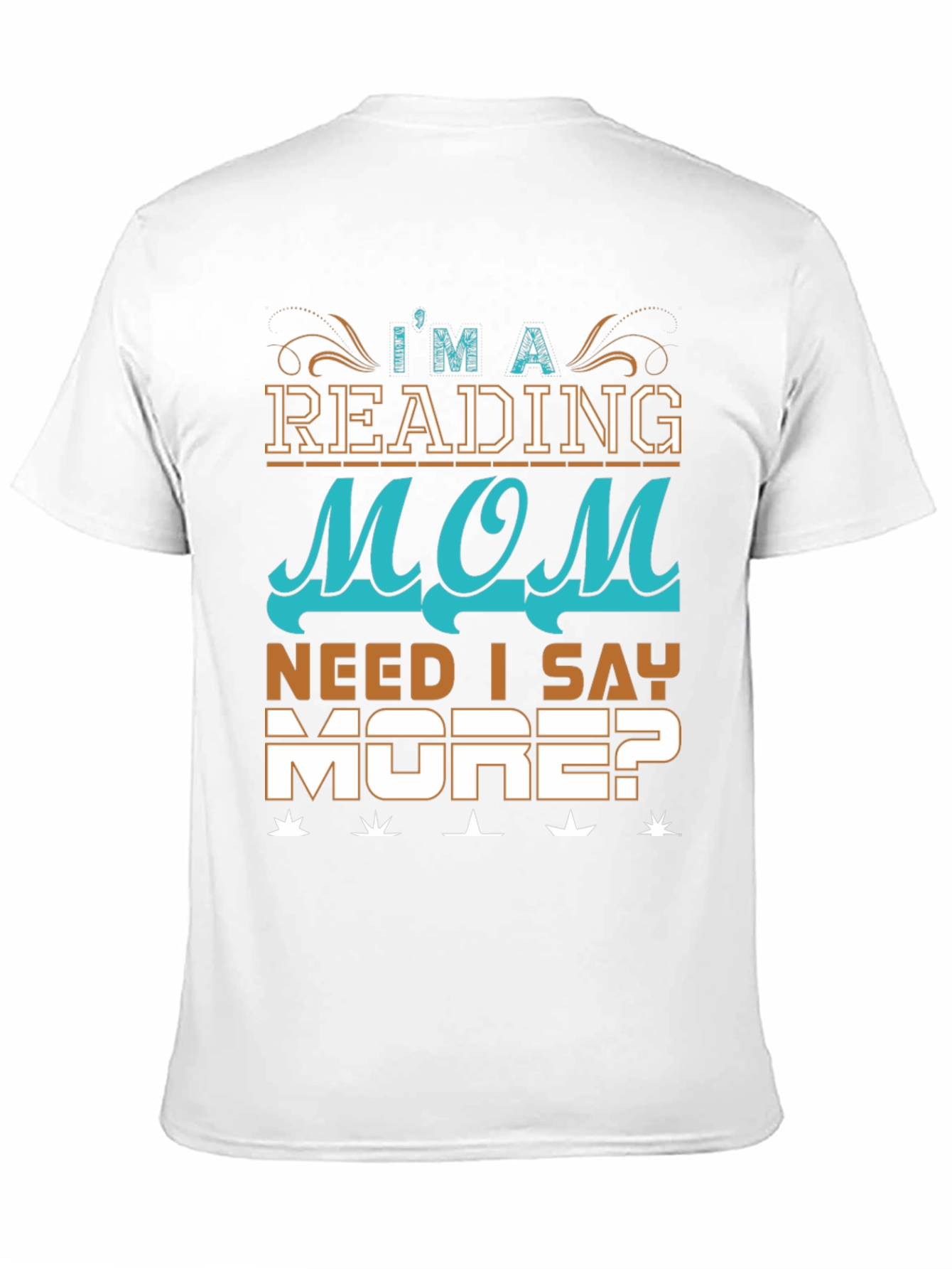 Reading Mom Graphic Tee - Book Lovers Shirt