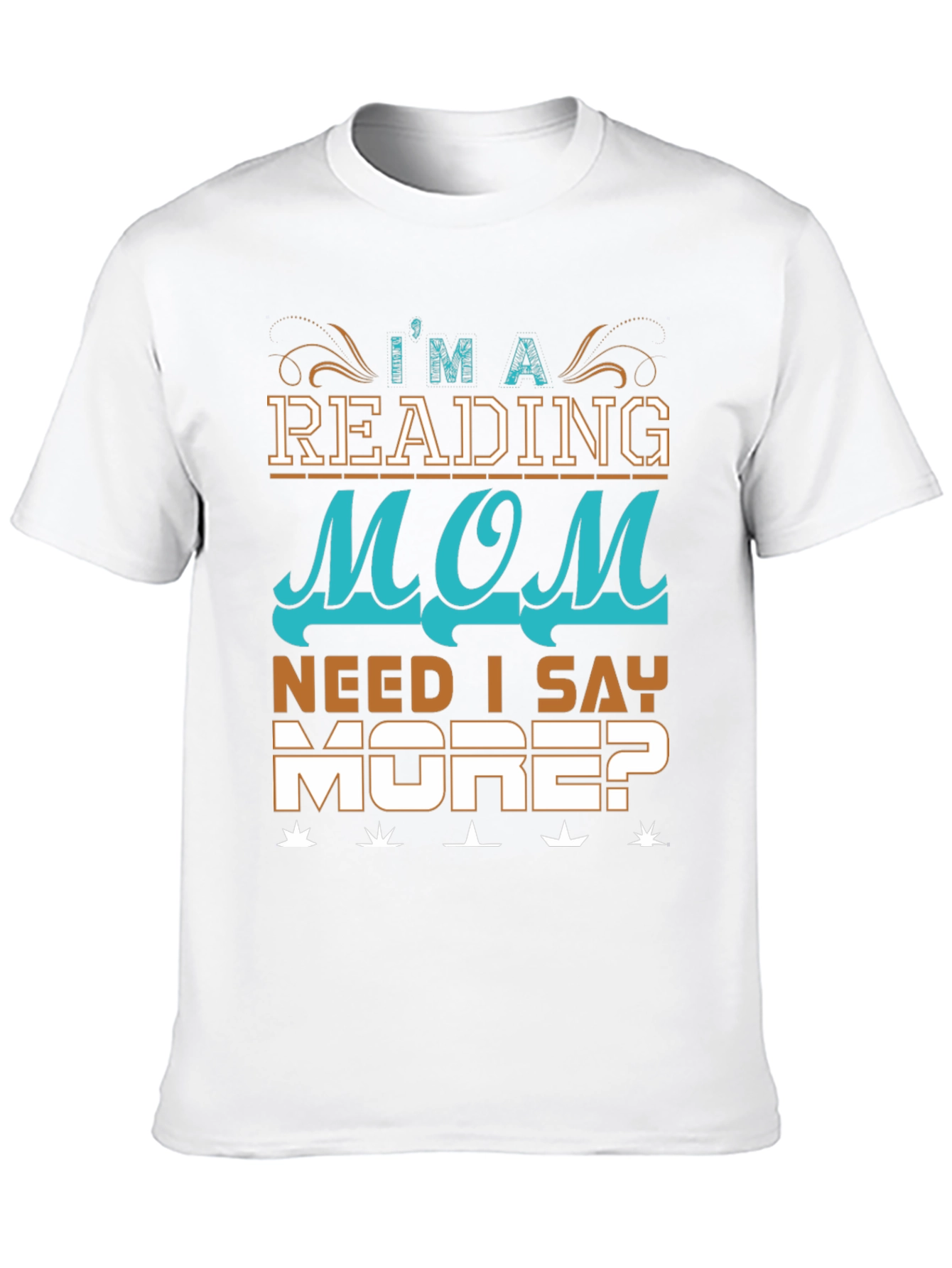 Reading Mom Graphic Tee - Book Lovers Shirt