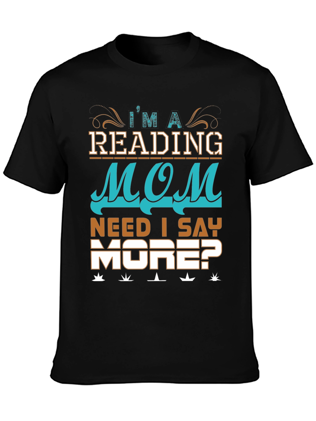 Reading Mom Graphic Tee - Book Lovers Shirt