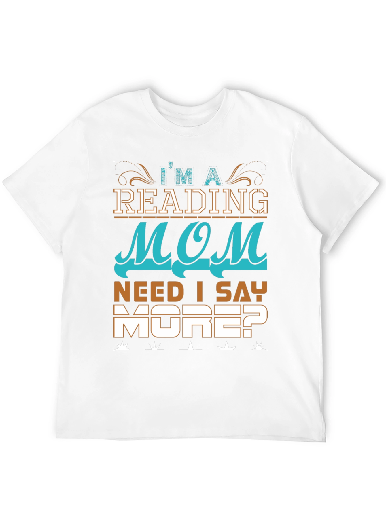 Reading Mom Graphic Tee - Book Lovers Shirt