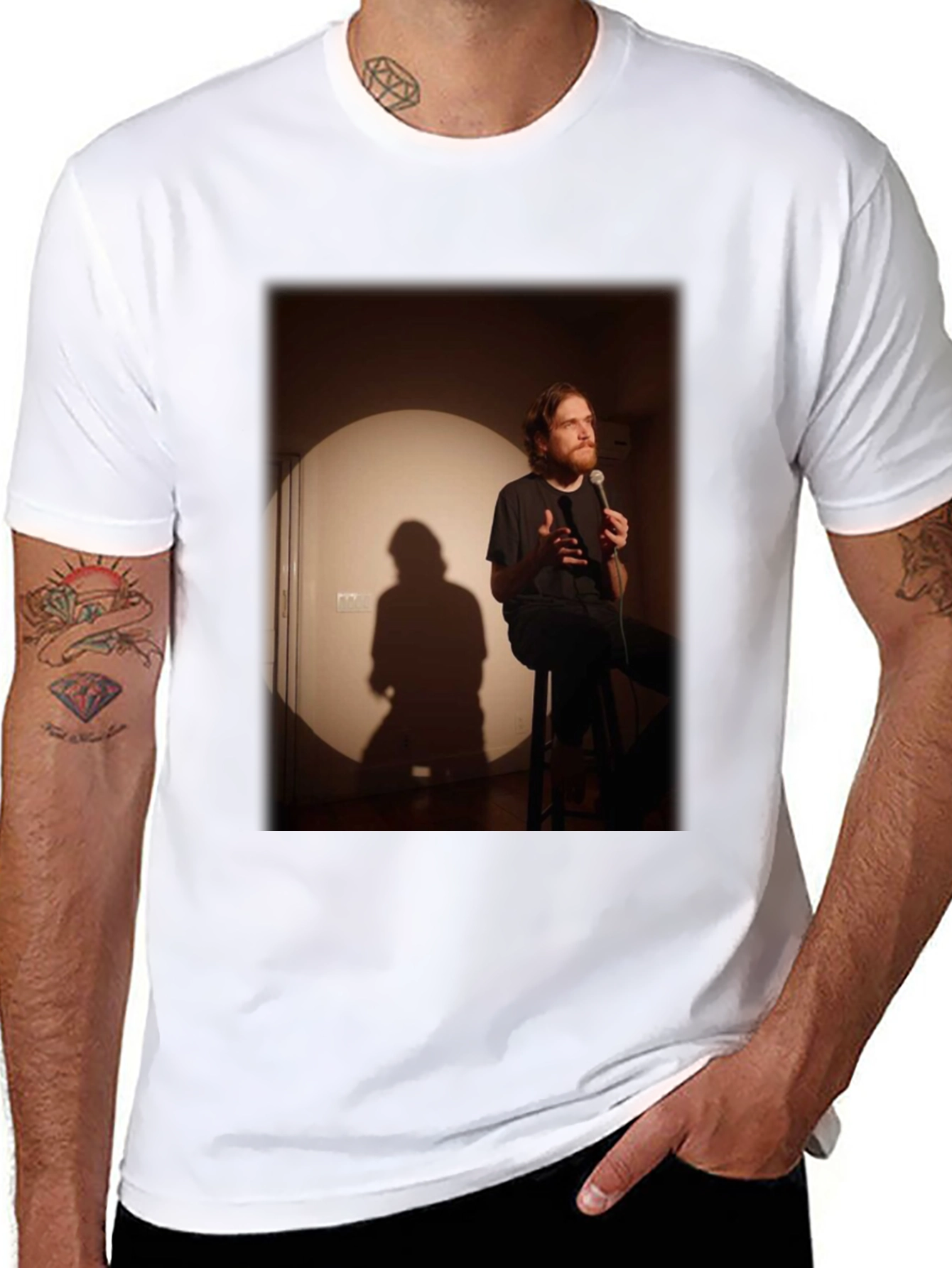 Comedian T-Shirt - Black Stand-Up Performer Design