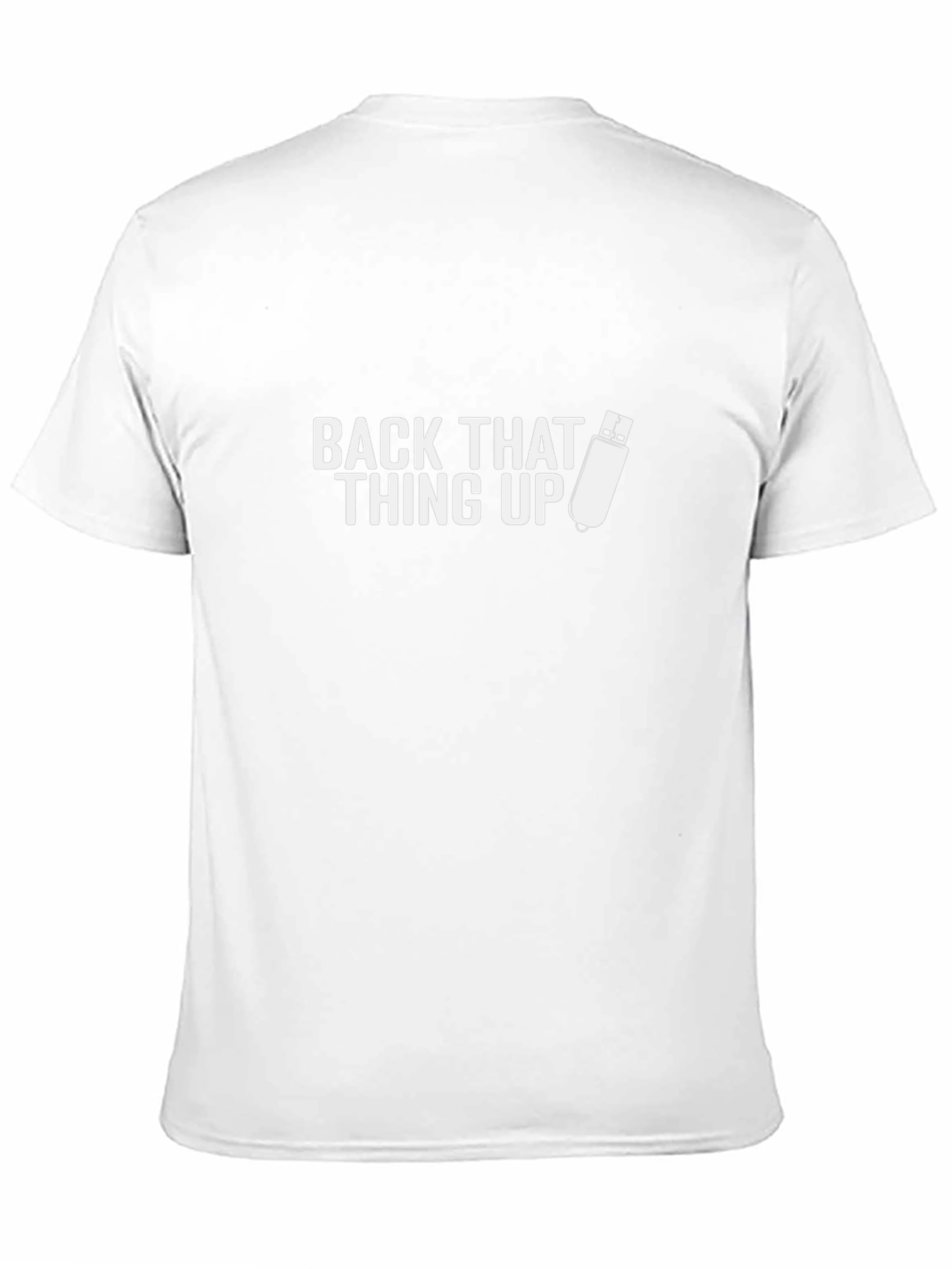 Back That Thing Up Black T-Shirt