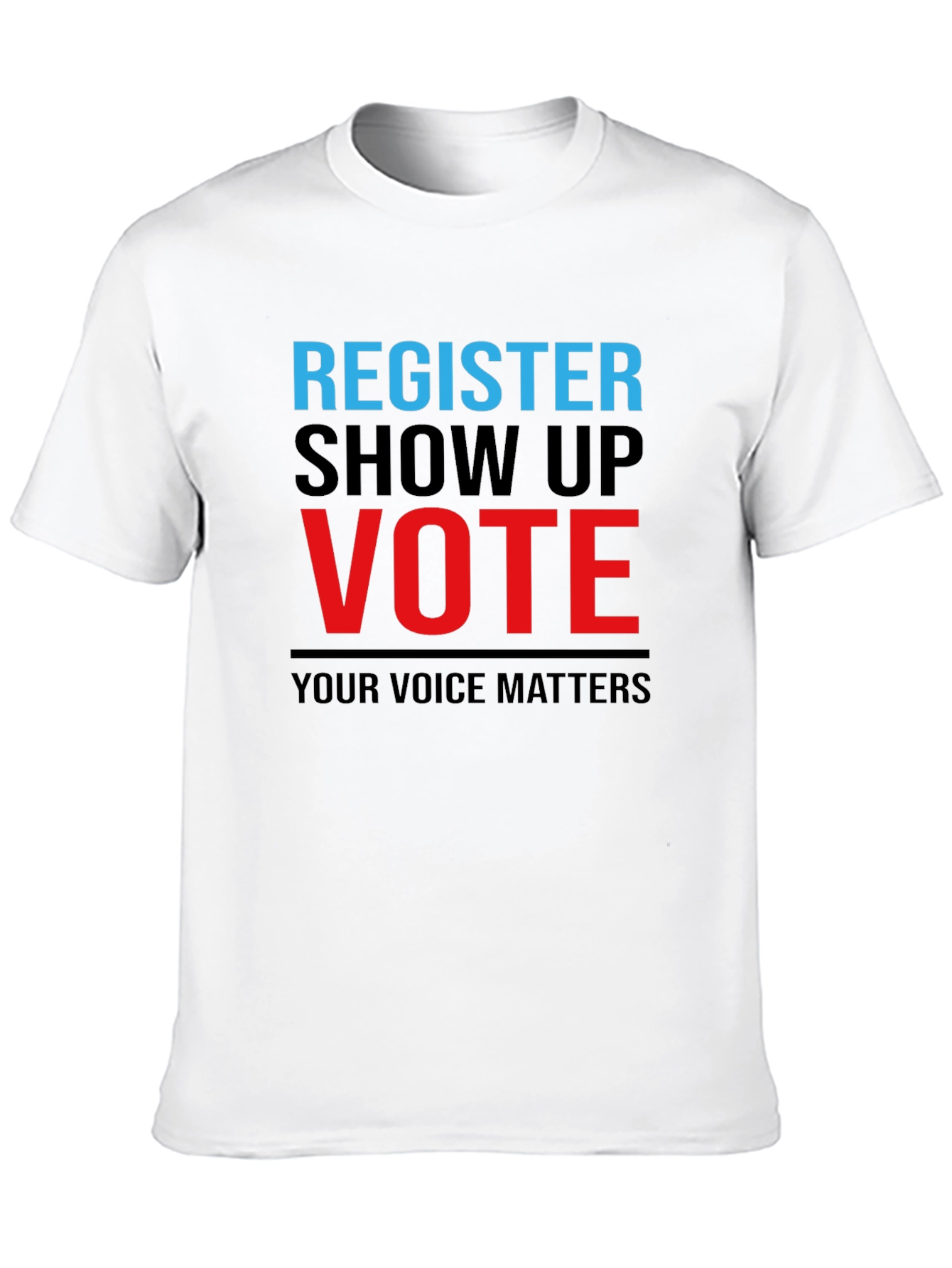 Register Show Up Vote Graphic Tee
