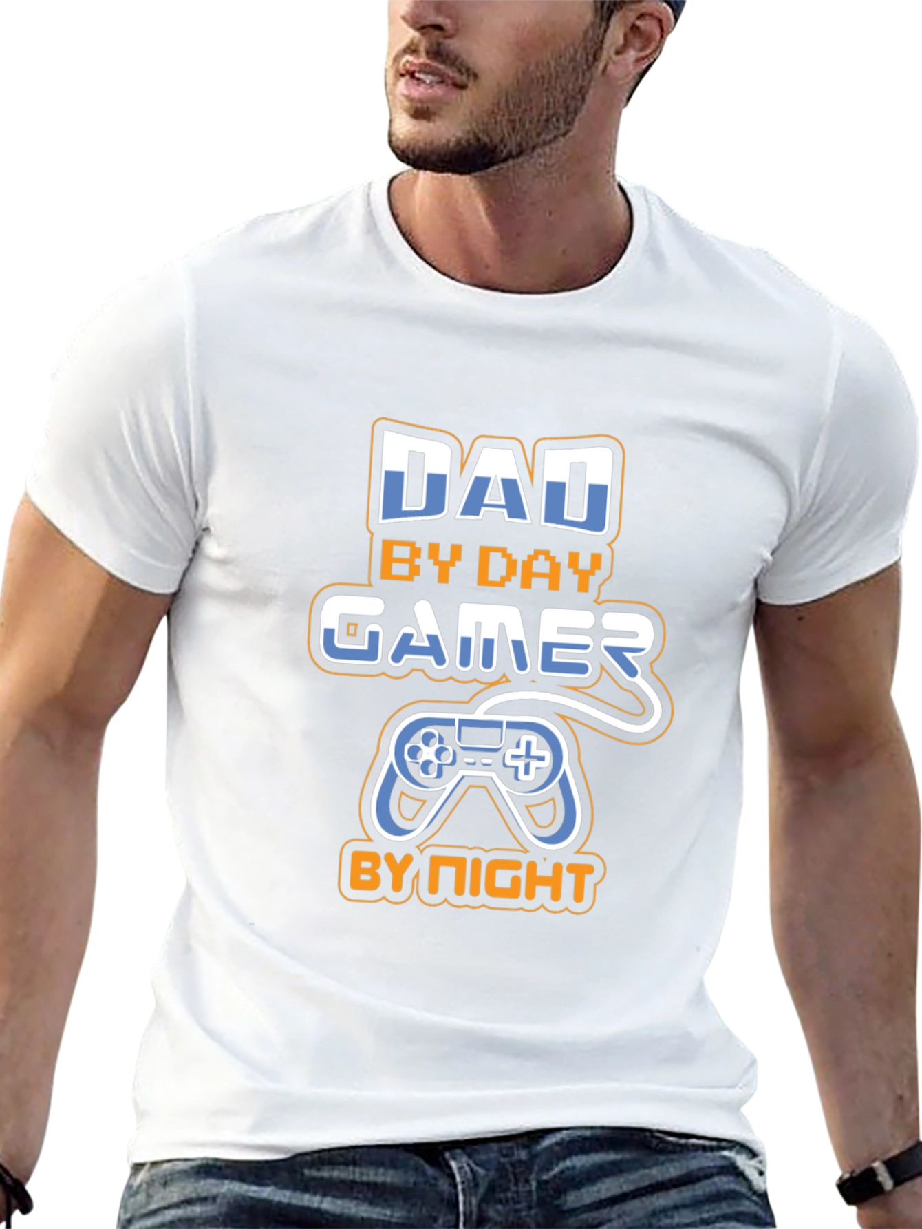 Dad By Day Gamer By Night T-Shirt