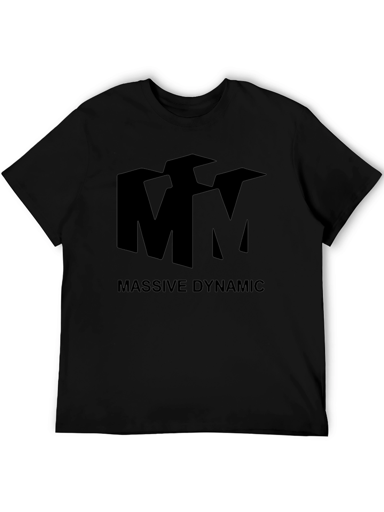 Massive Dynamic T-Shirt - Black Cotton Tee