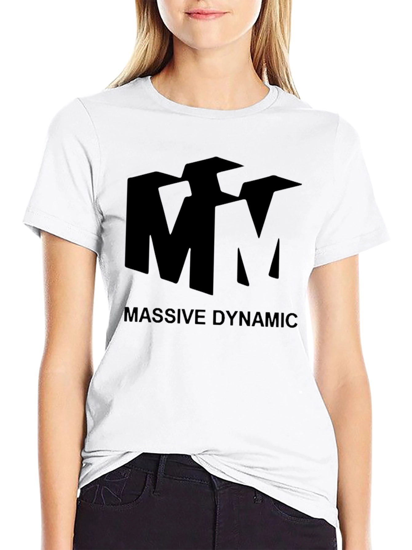 Massive Dynamic T-Shirt - Black Cotton Tee