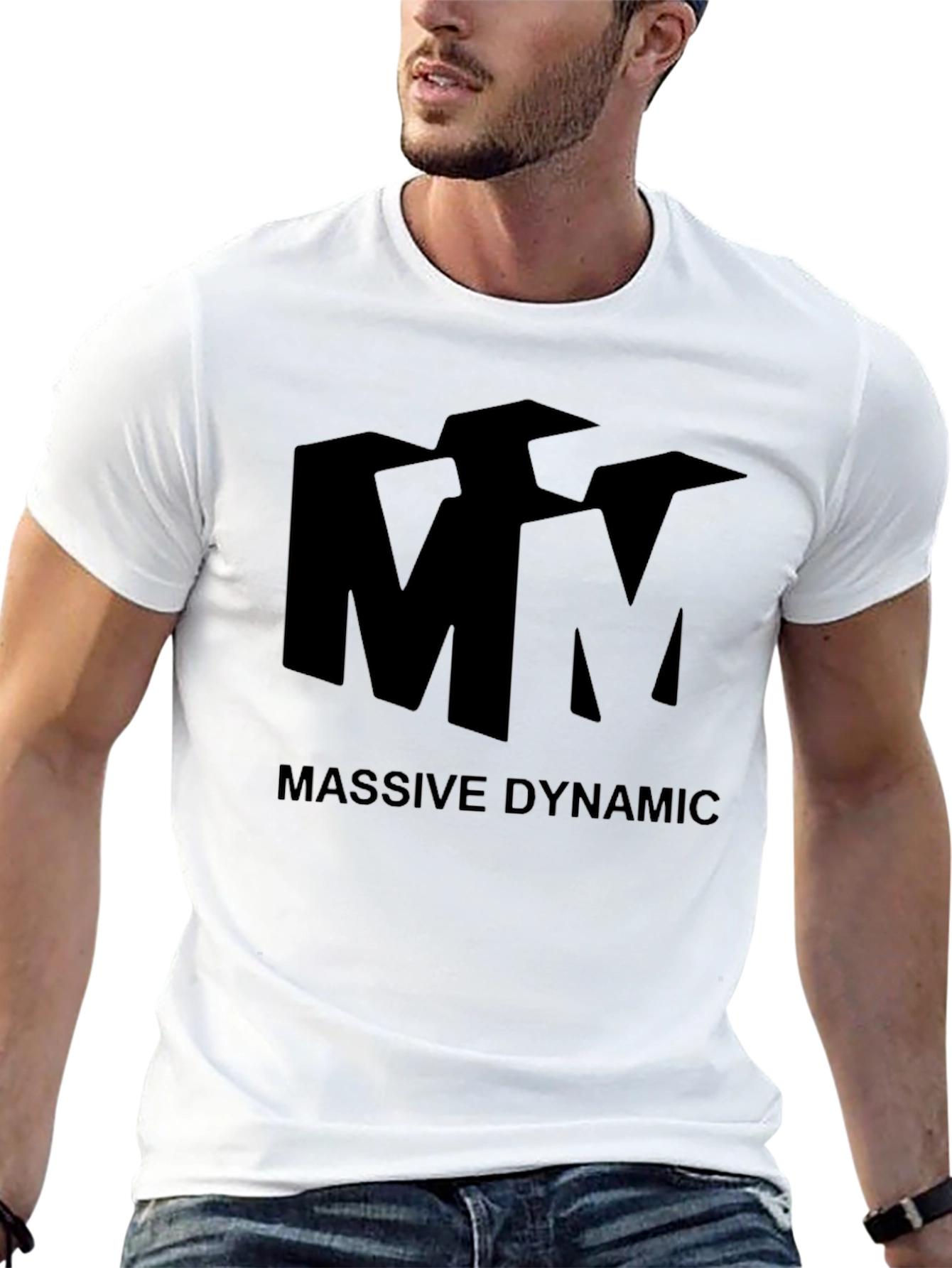 Massive Dynamic T-Shirt - Black Cotton Tee