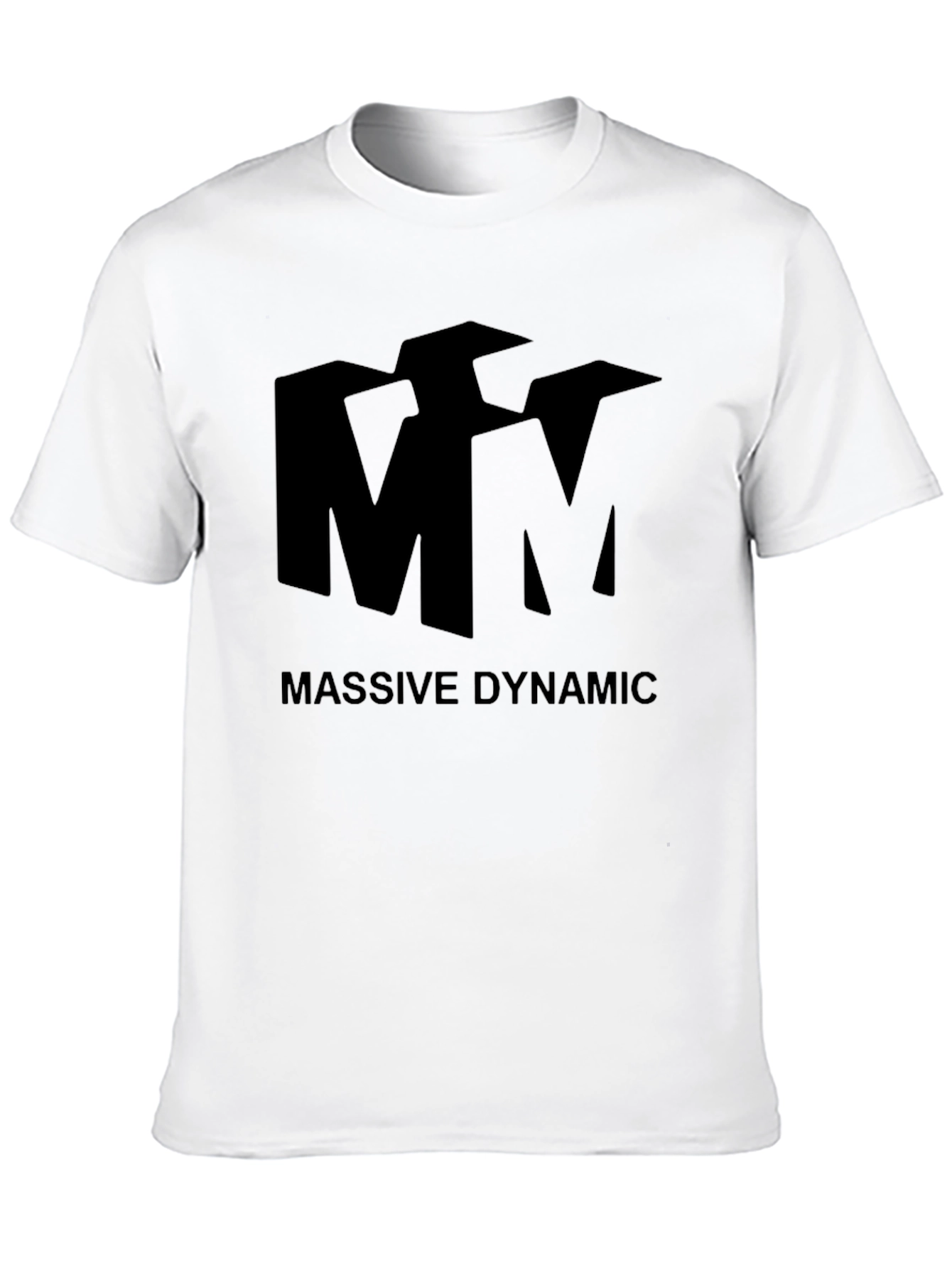 Massive Dynamic T-Shirt - Black Cotton Tee