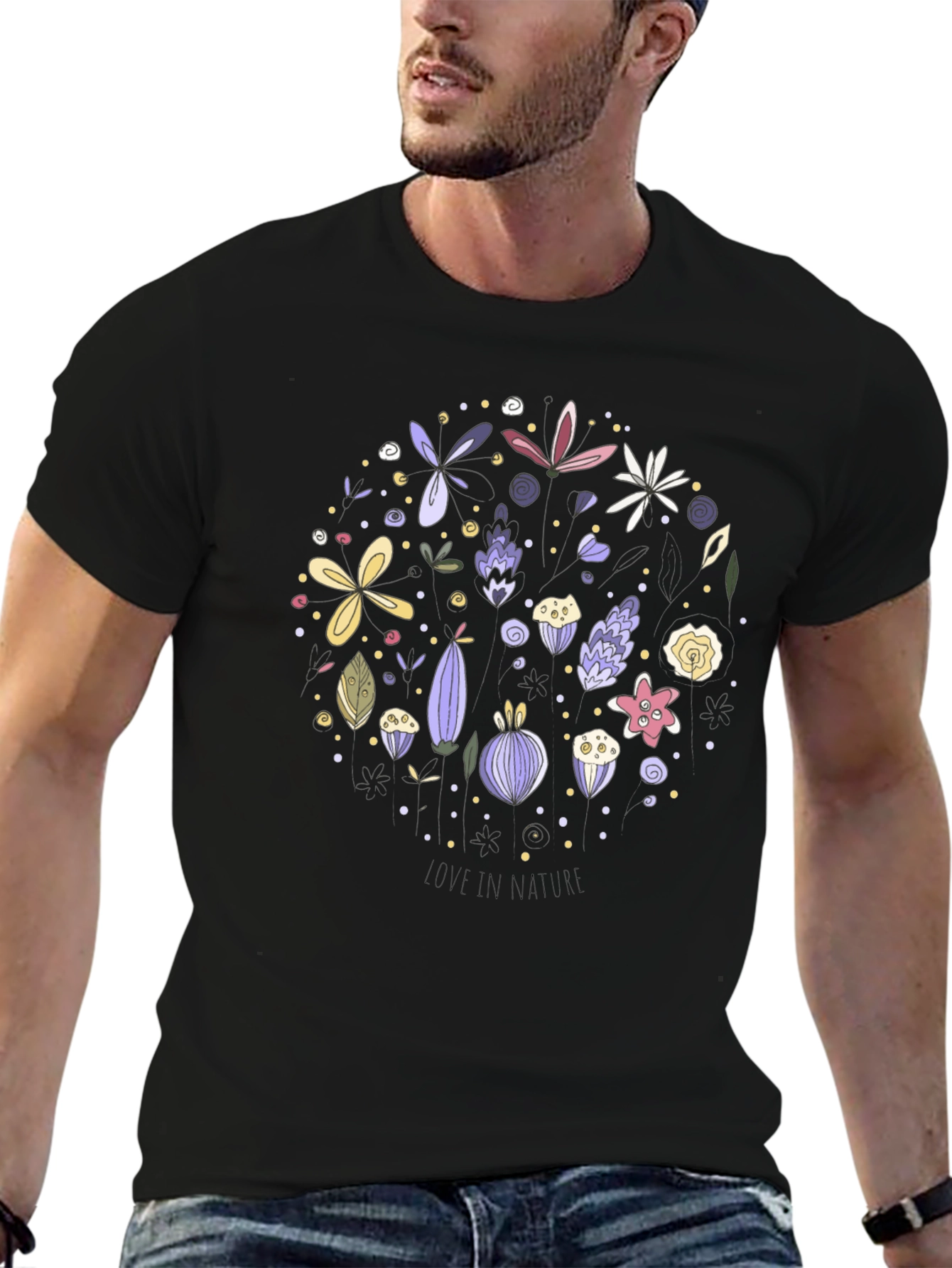 Nature Inspired Graphic Tee