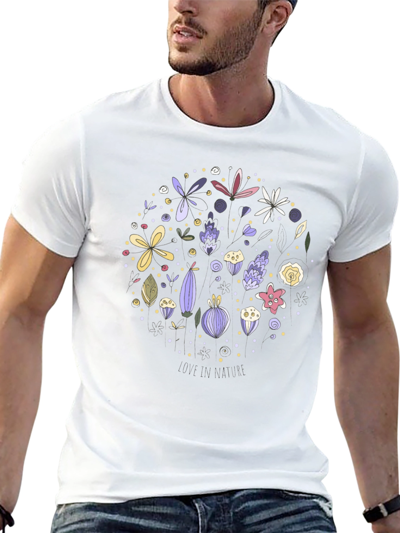 Nature Inspired Graphic Tee