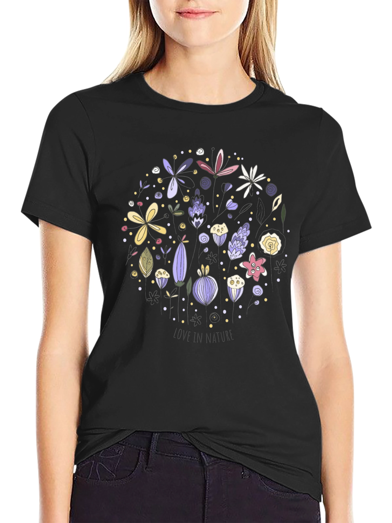 Nature Inspired Graphic Tee