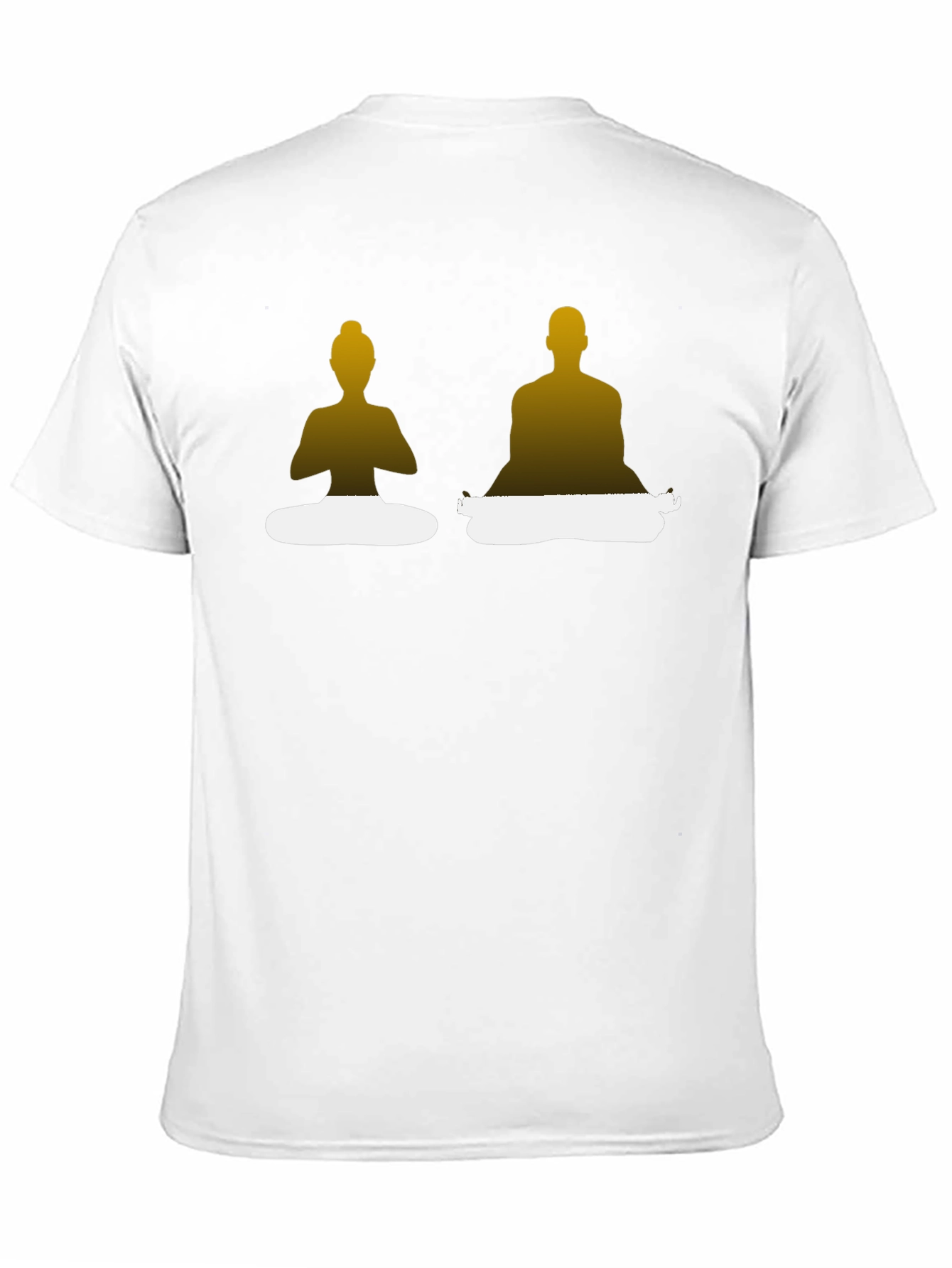 Meditating Couple Graphic T-Shirt - Unisex