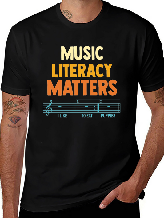 Music Literacy Matters T-Shirt