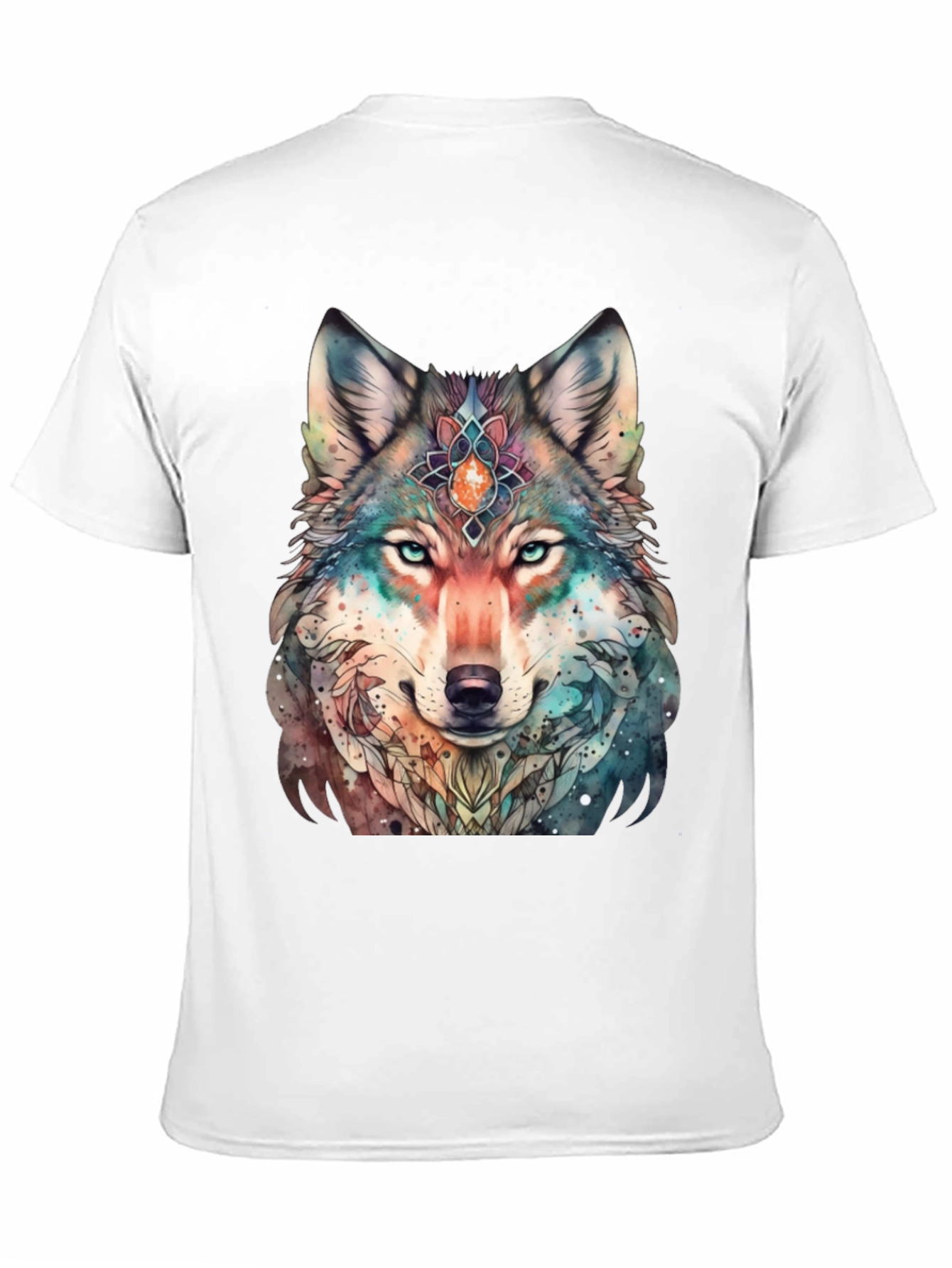 Wolf Spirit T-Shirt - Artistic Animal Design