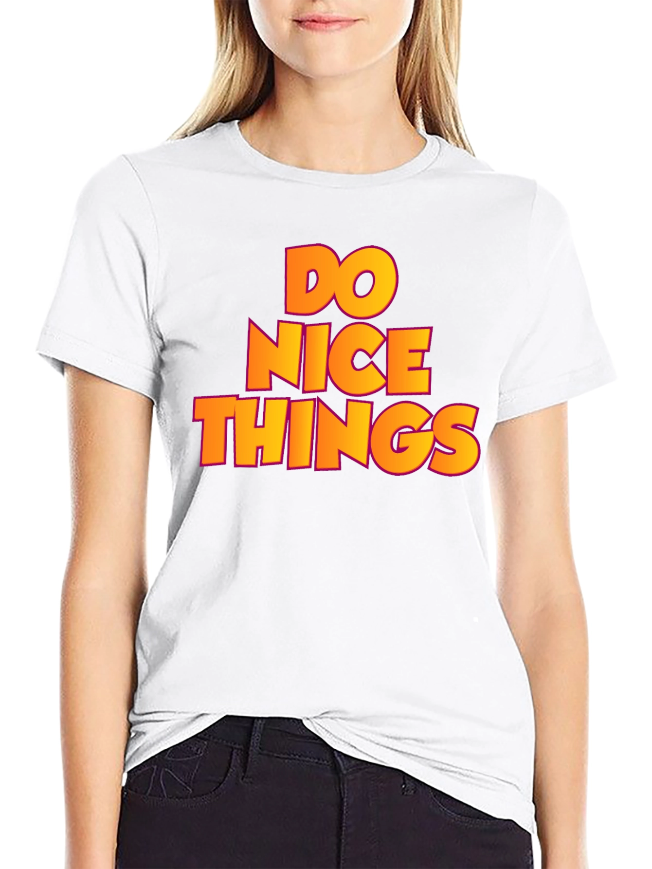 Do Nice Things Graphic Tee - Positive Vibes T-Shirt
