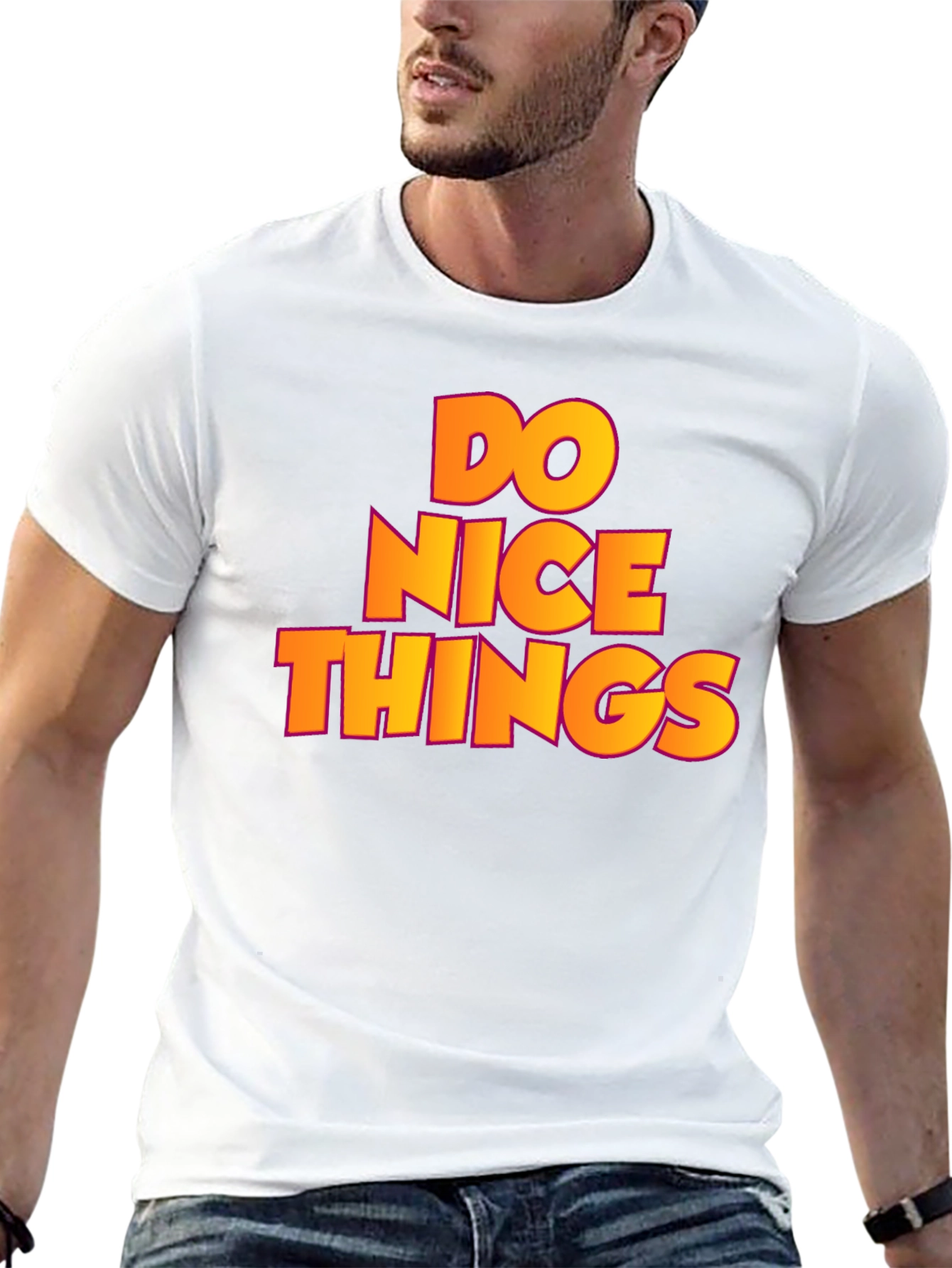 Do Nice Things Graphic Tee - Positive Vibes T-Shirt