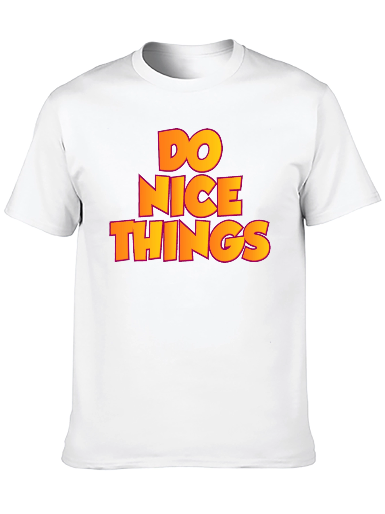 Do Nice Things Graphic Tee - Positive Vibes T-Shirt