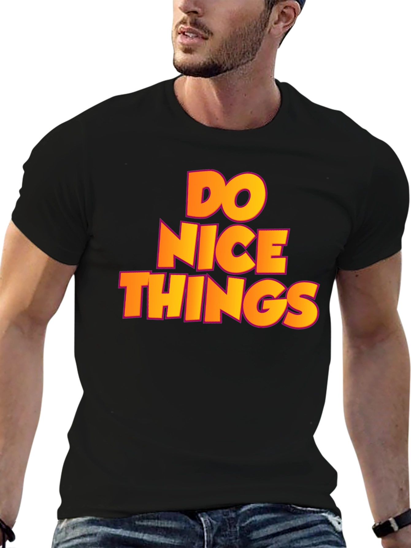 Do Nice Things Graphic Tee - Positive Vibes T-Shirt