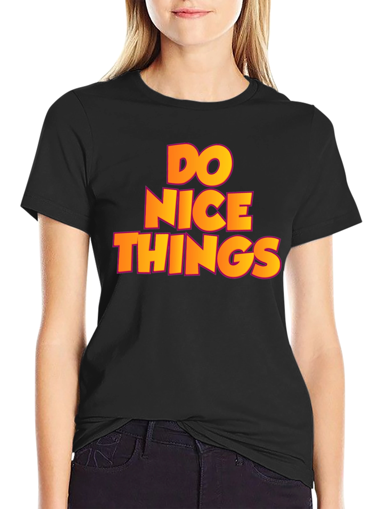 Do Nice Things Graphic Tee - Positive Vibes T-Shirt