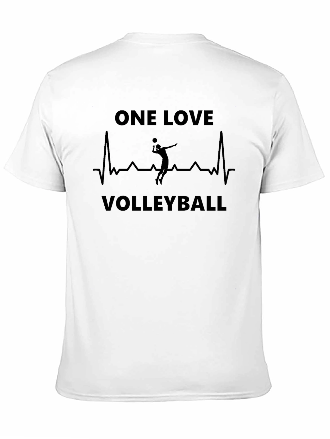 One Love Volleyball Graphic Tee Shirt