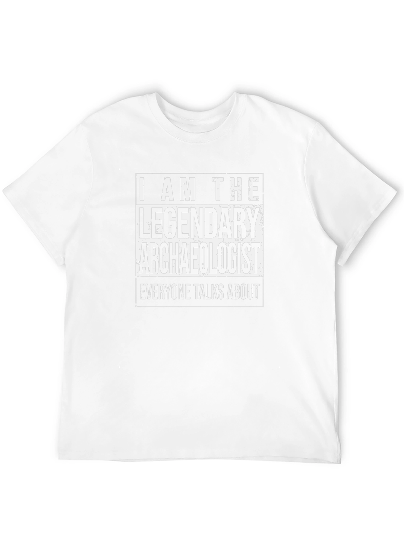 Legendary Archaeologist Black T-Shirt