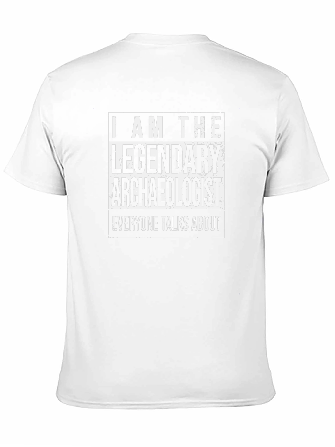 Legendary Archaeologist Black T-Shirt