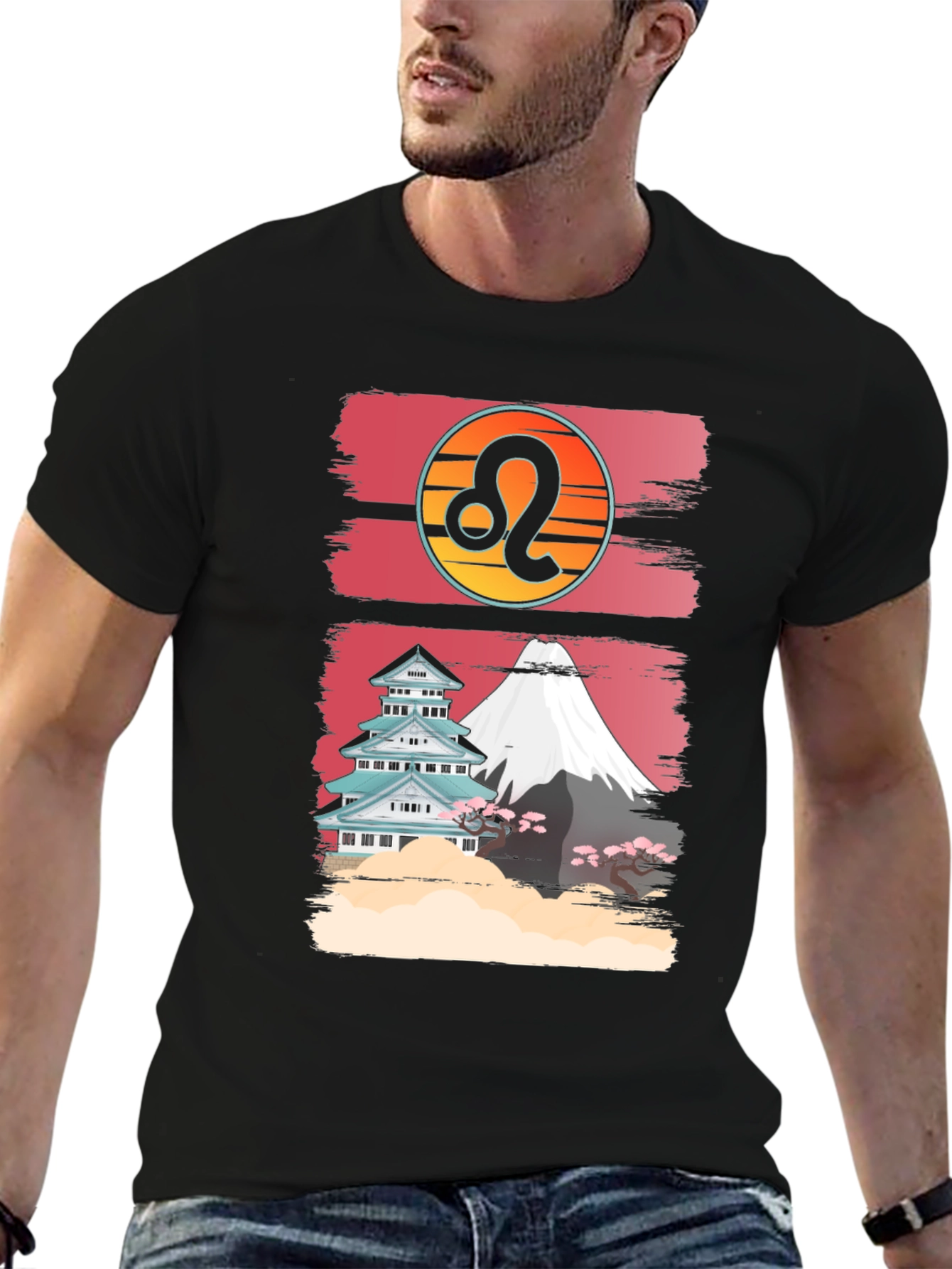 Leo Zodiac Japan Style T-Shirt