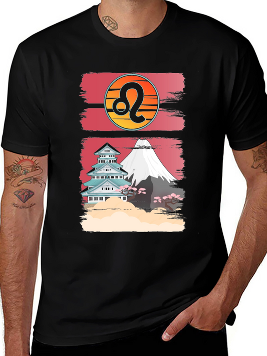 Leo Zodiac Japan Style T-Shirt