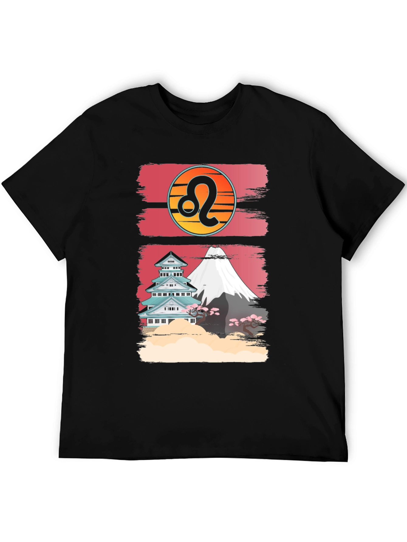Leo Zodiac Japan Style T-Shirt