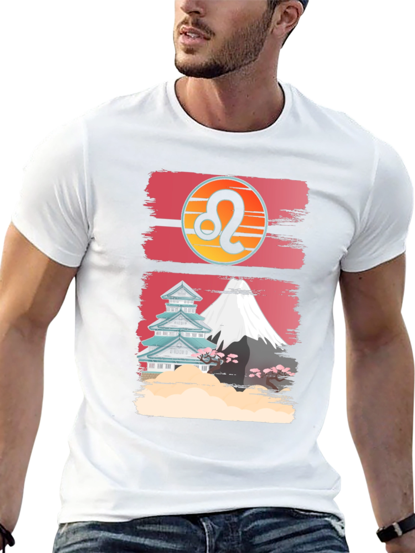 Leo Zodiac Japan Style T-Shirt