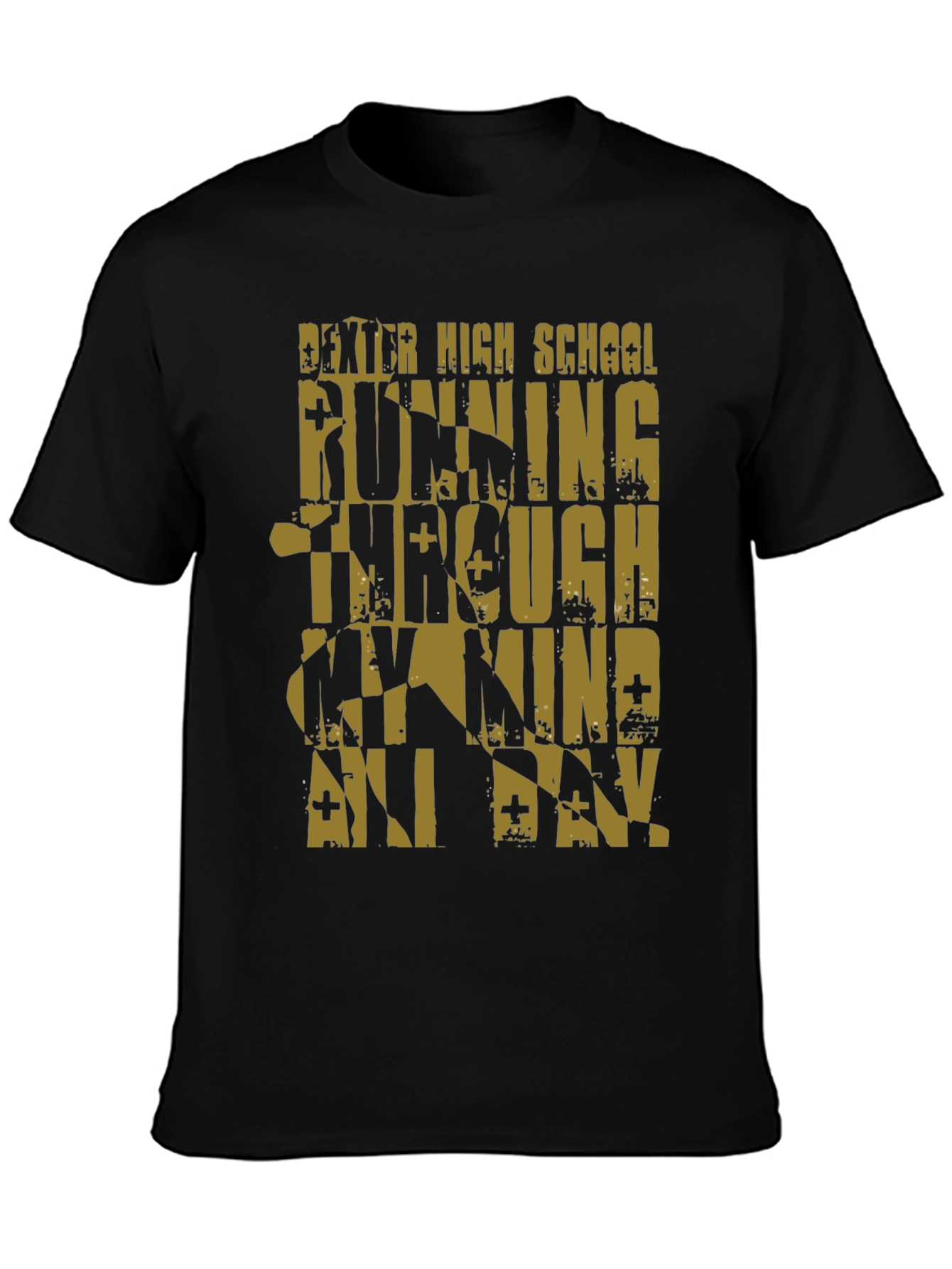 Dexter High School T-Shirt Running Through My Mind