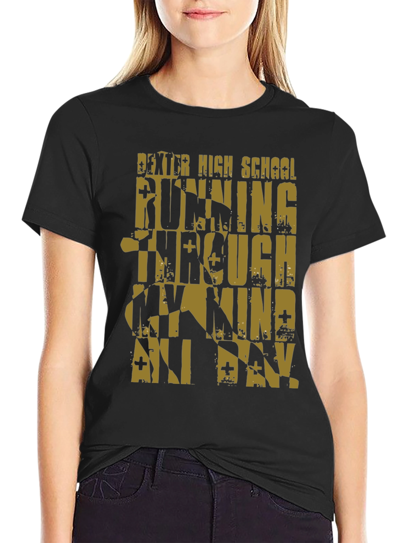 Dexter High School T-Shirt Running Through My Mind
