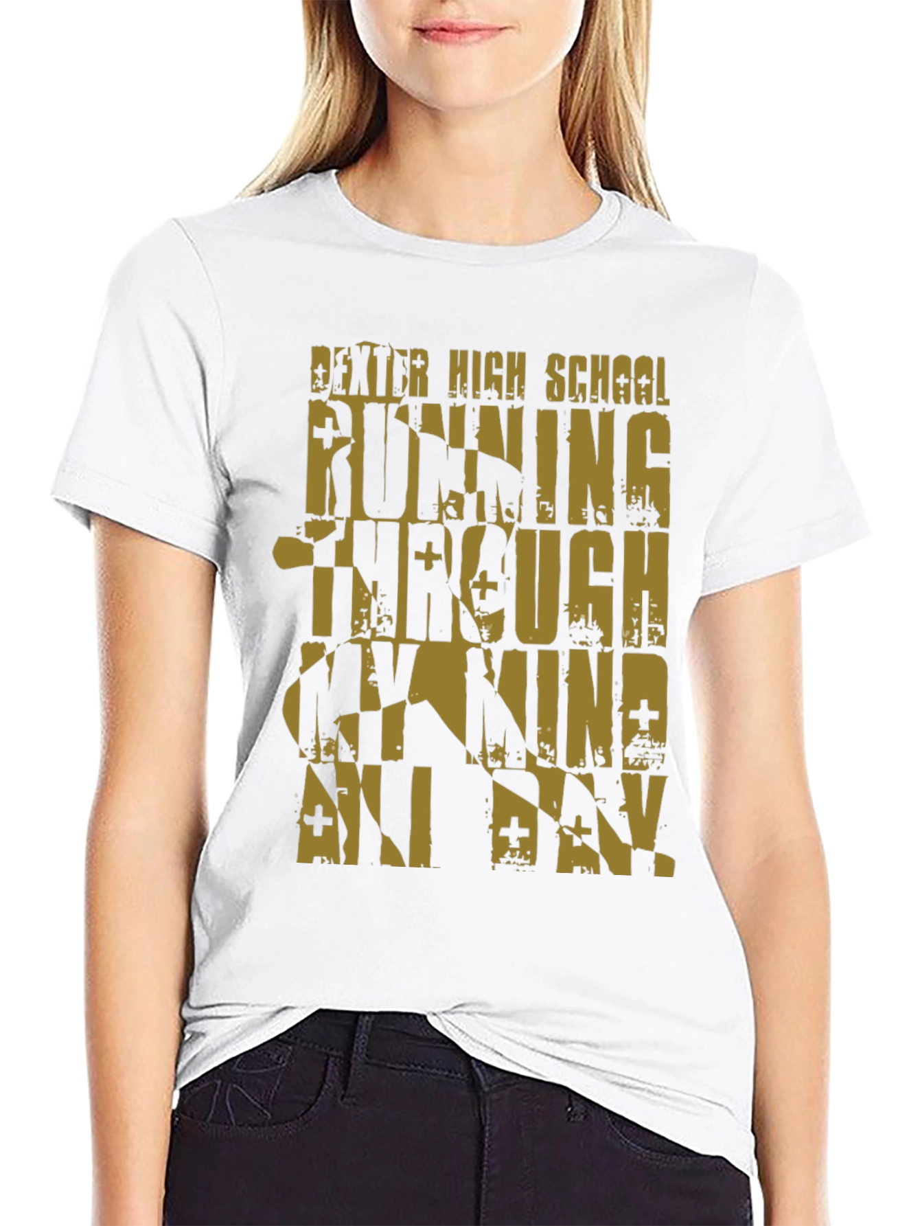Dexter High School T-Shirt Running Through My Mind