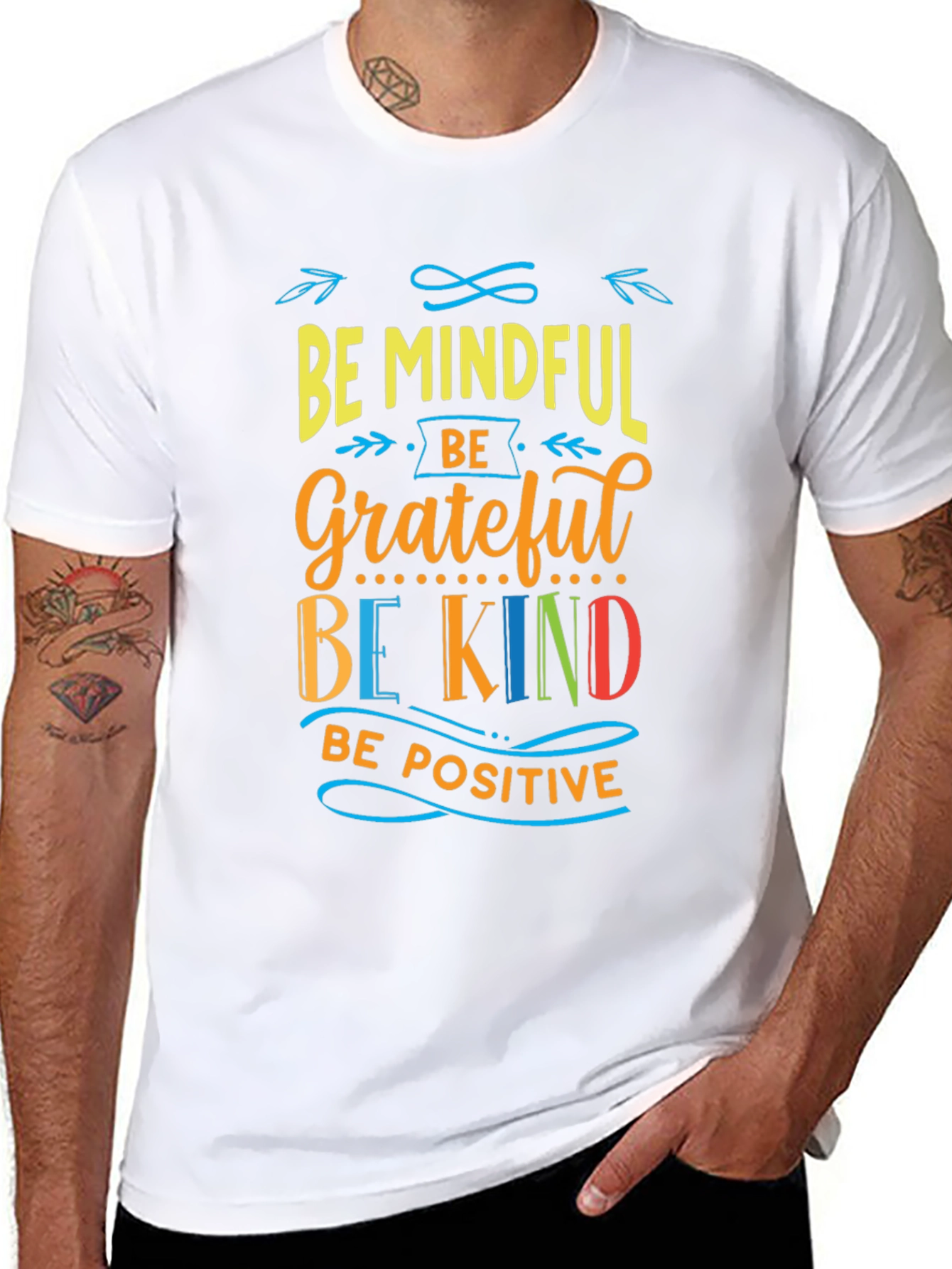 Mindful Grateful Kind Positive T-Shirt