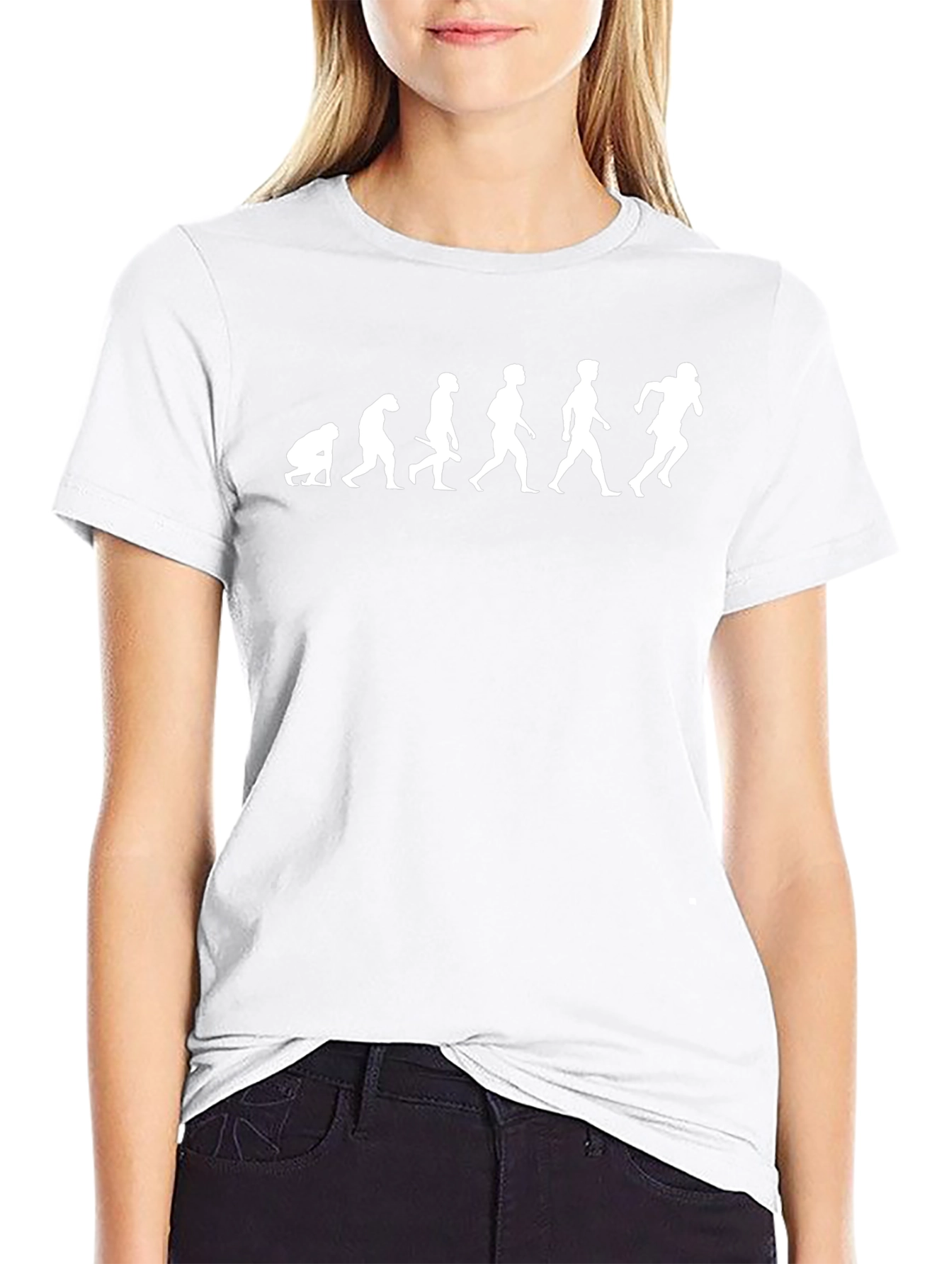 Evolution of a Footballer T-Shirt