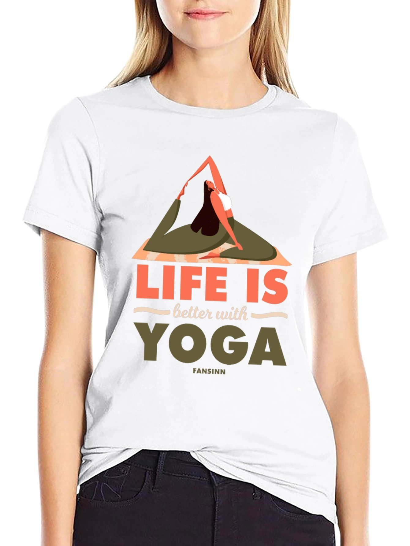 Life is Better with Yoga Graphic Tee